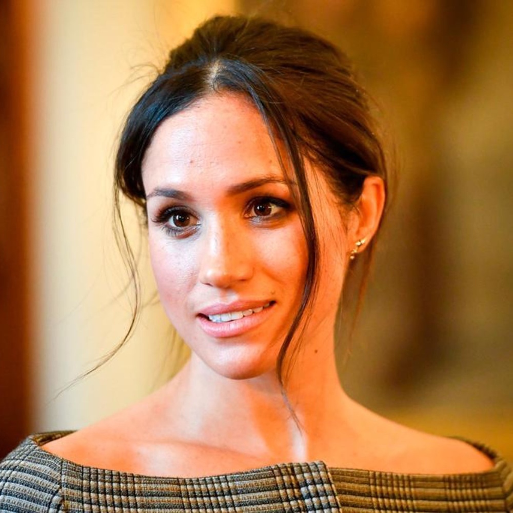 Theory Glen Plaid Blazer as seen on Meghan Markle